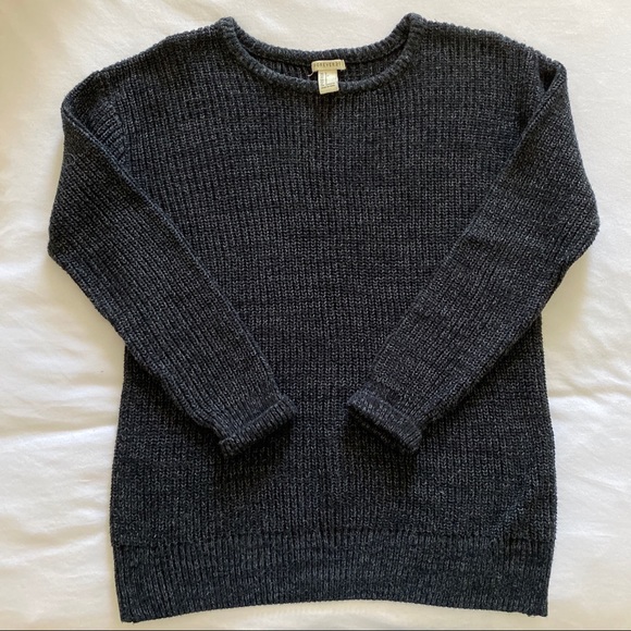 Forever 21 Sweaters - Dark Grey Knit Sweater
